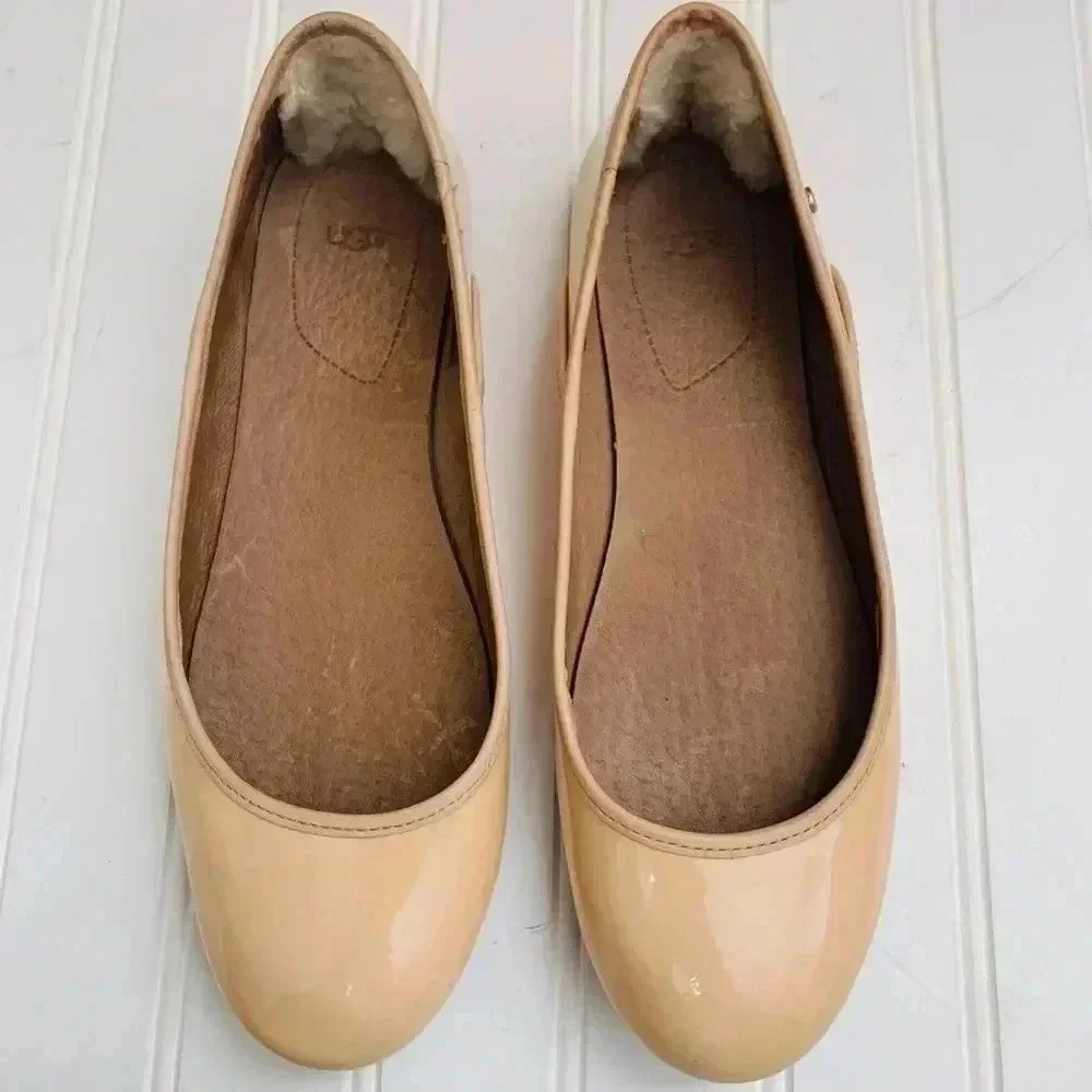 Ugg Patent Leather Flats